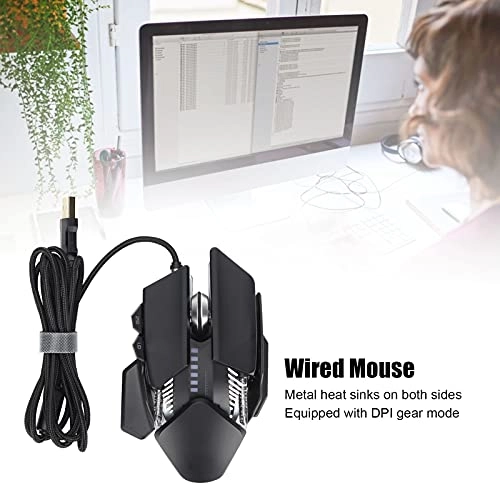 Adjustable Mechanical Gaming Mouse - USB