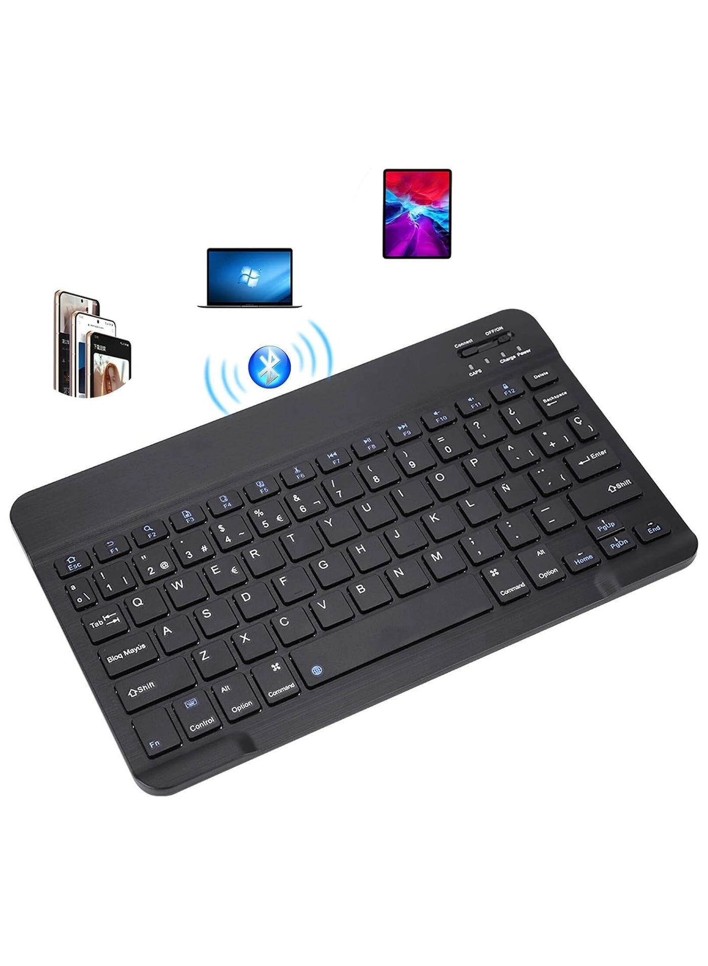 LIXES Ultra-Slim Bluetooth Keyboard - Bluetooth