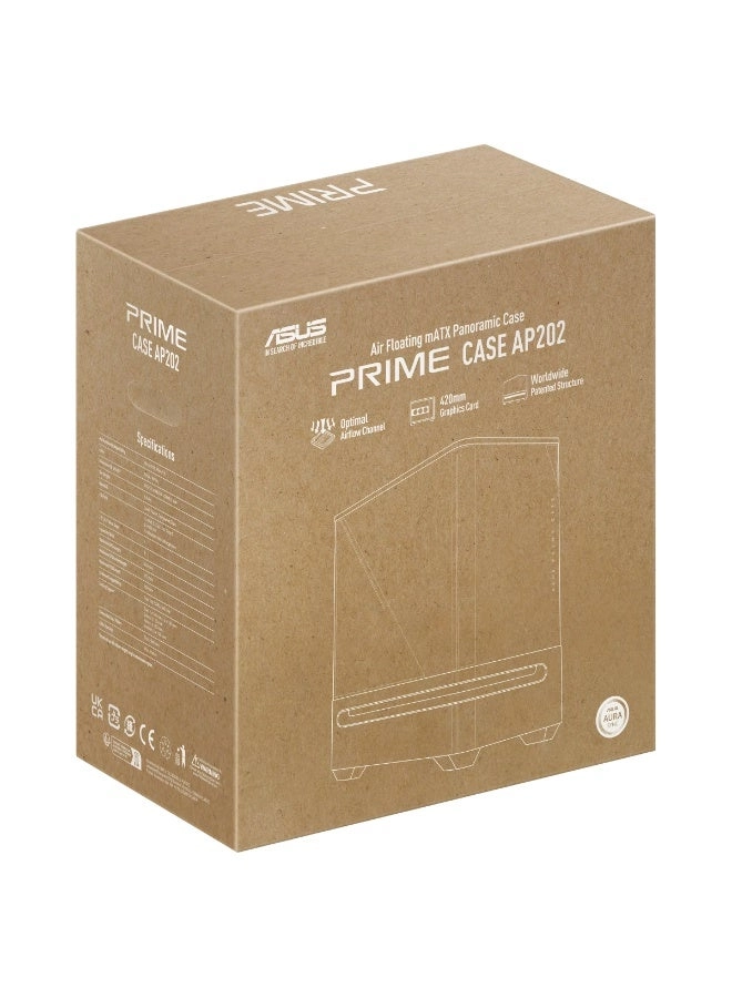Prime AP202 ARGB - Side window Micro-ATX