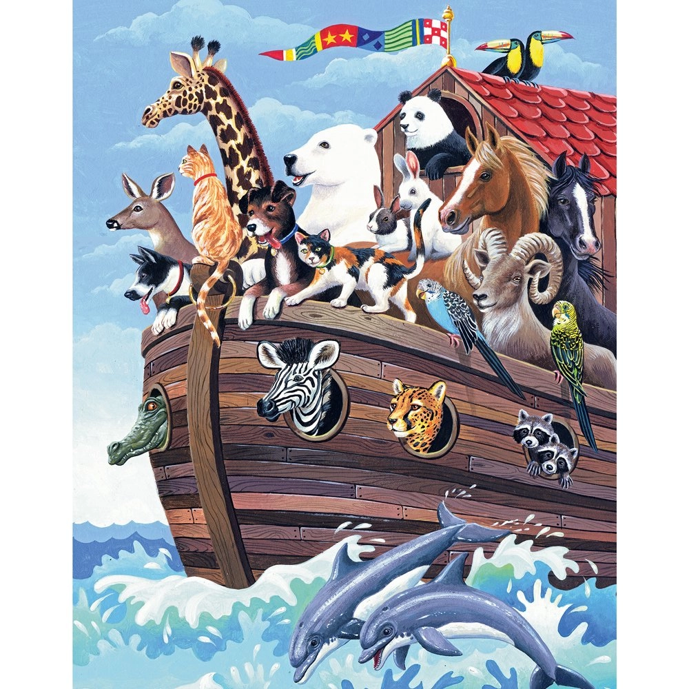 Bits And Pieces Noah's Ark Puzzle - 200 pcs