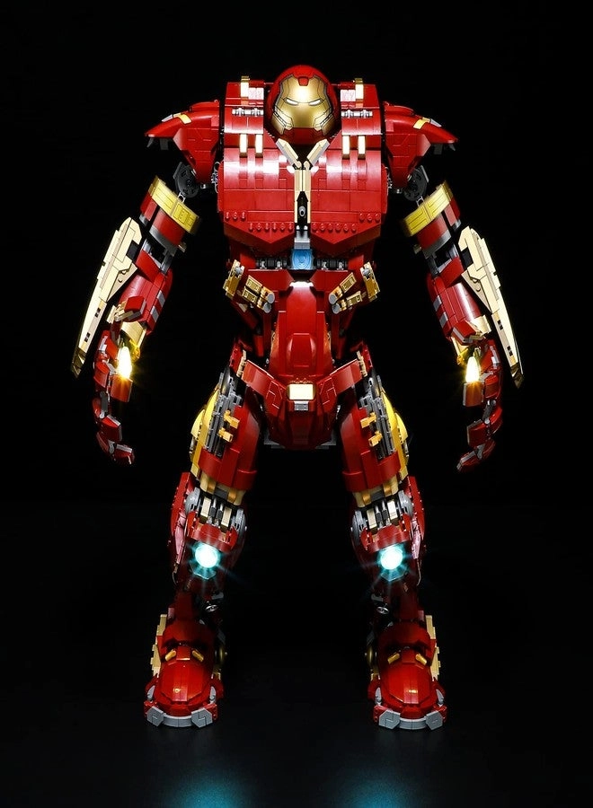 YEABRICKS LED Light for Lego-76210 Marvel Hulkbuster