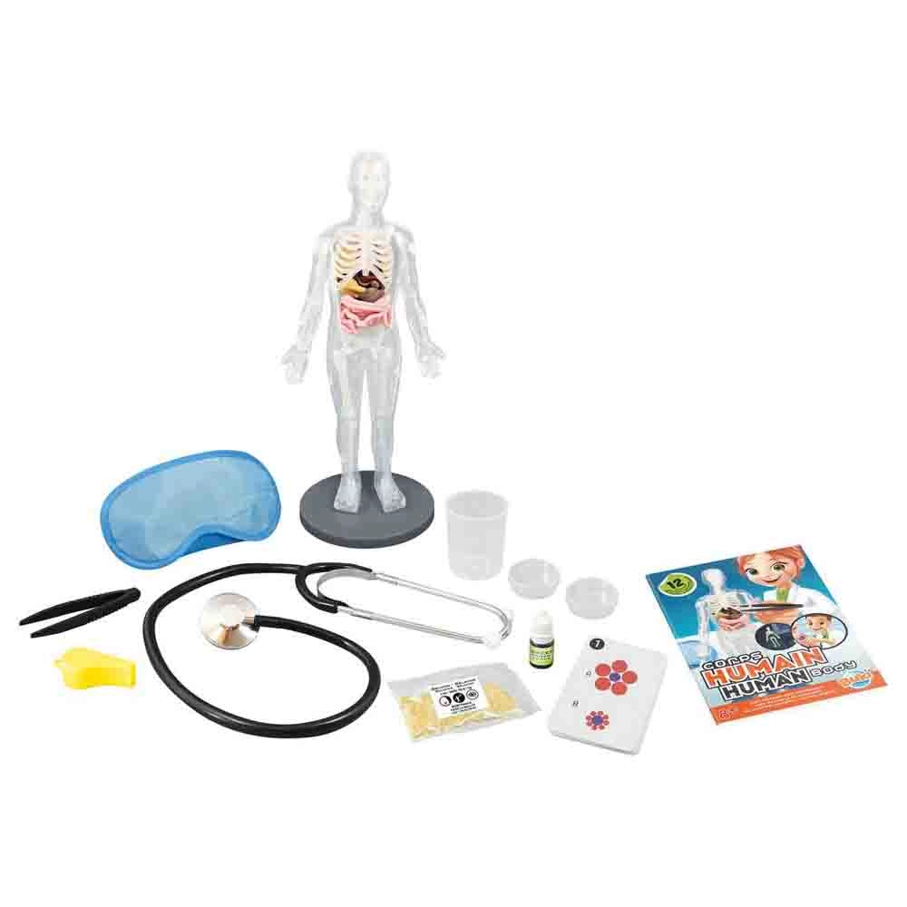 Corps Humain Human Body Kit - 12 experiments 8 to 13+ years