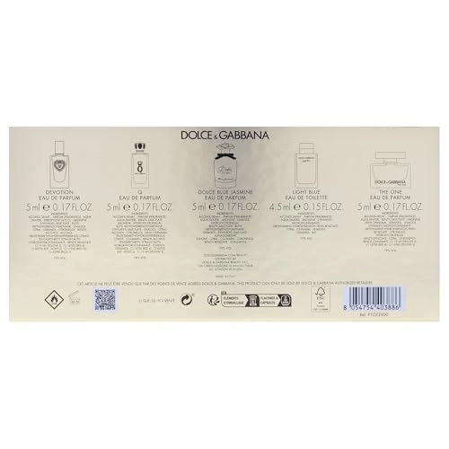 Devotion - 5ml + Q - 5ml + Blue Jasmine - 5ml + The One - 5ml + Light Blue - 4.5ml