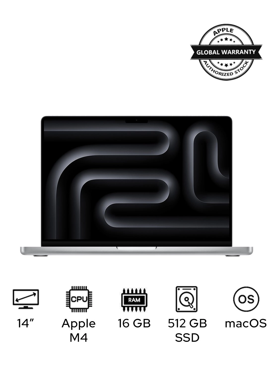 MacBook Pro 2024 - 14'' M4 16 gigabyte 512 gigabyte