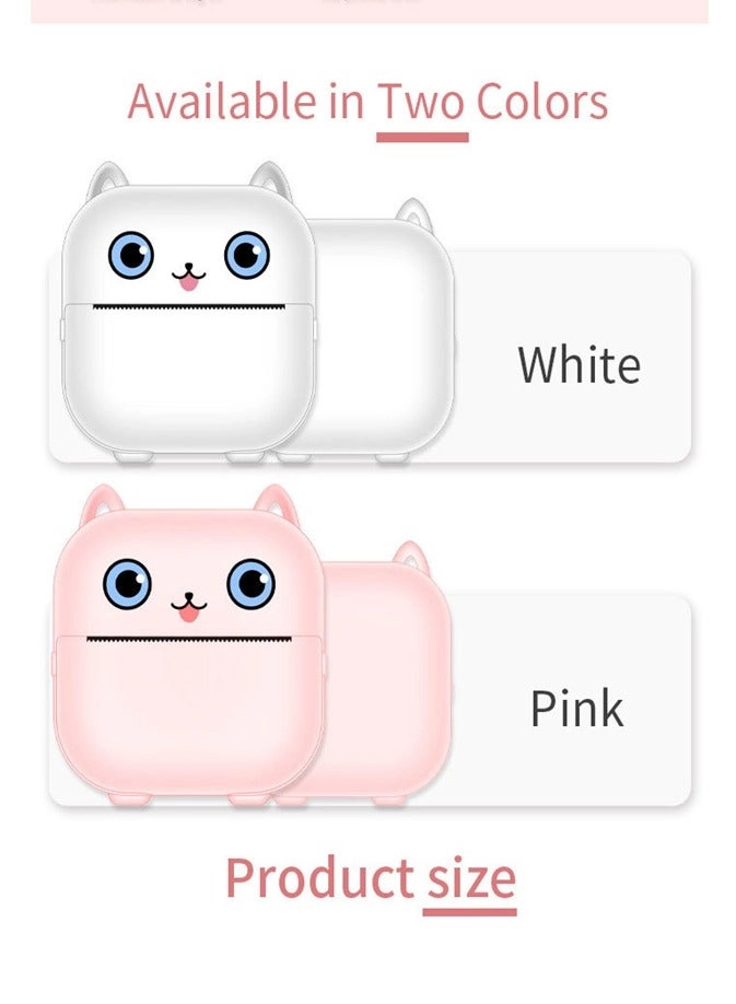 Mini Portable Bluetooth Thermal Label Printer - Thermal Inkless