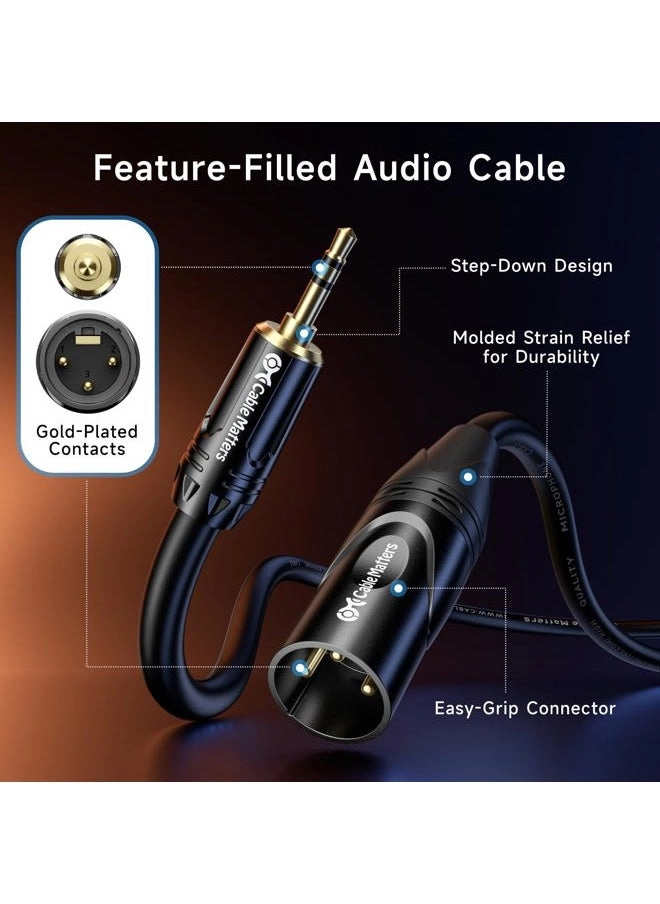 3.5mm to XLR Cable - 3.048 meter