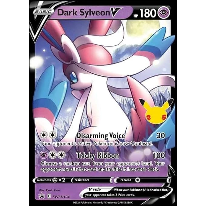 Pokémon Dark Sylveon V - SWSH134