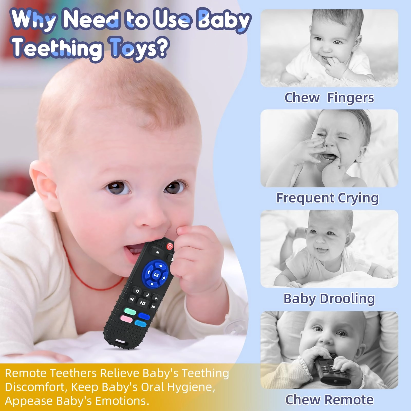 Remote Control Teether - Silicone