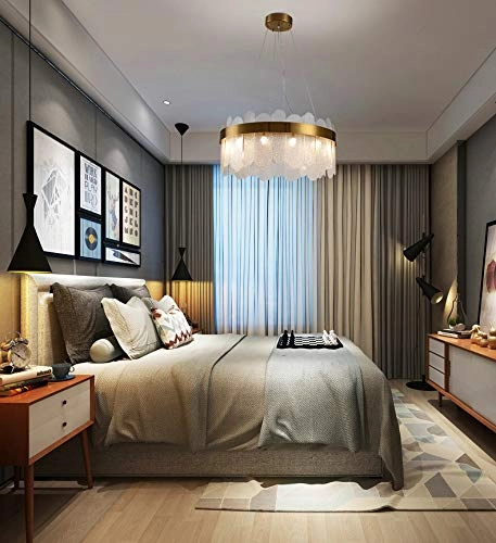 Sputnik Chandelier - G9 60cm White Raindrop Glass