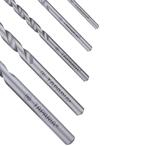 Parallel Masonary Drill Bit Set - 5 Pc 4Mm 5Mm 6Mm 8Mm 10Mm
