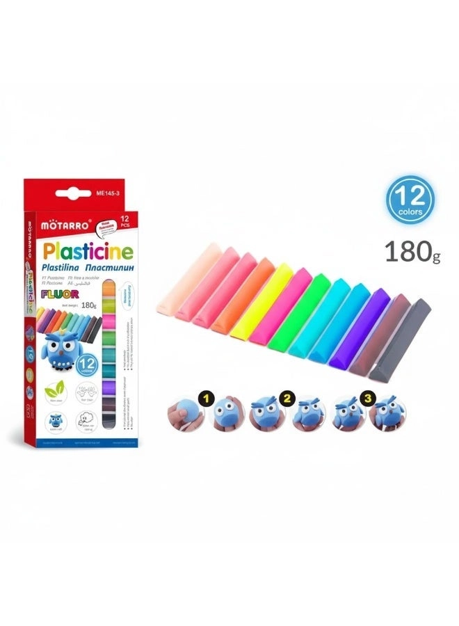 MOTARRO Plasticine Modeling Clay Set - Plasticine 12pcs