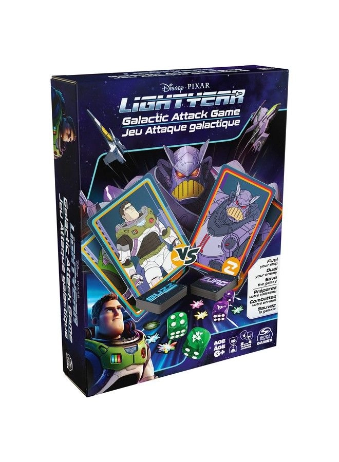 Lightyear Galactic Attack - Card Dice Game