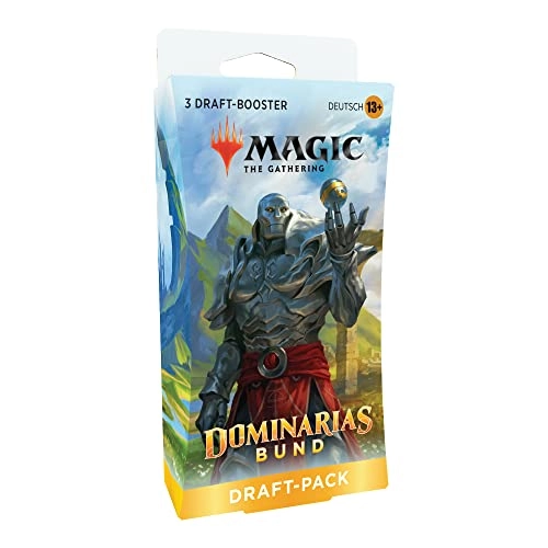 Magic: The Gathering: Dominaria Draft Booster - 3-Booster Pack (German)