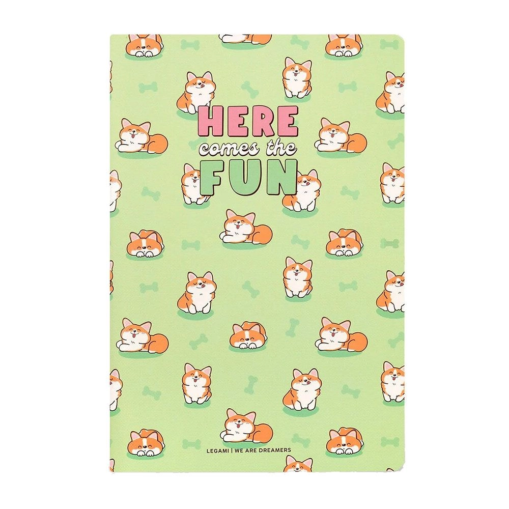 Legami Lined Notebook A6 - Lined 80 Pages