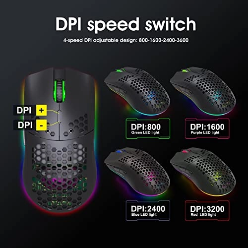 Wireless Gaming Keyboard + Wireless Mouse - Bluetooth