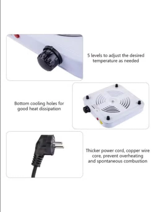 Double Hot Plate Electric hob