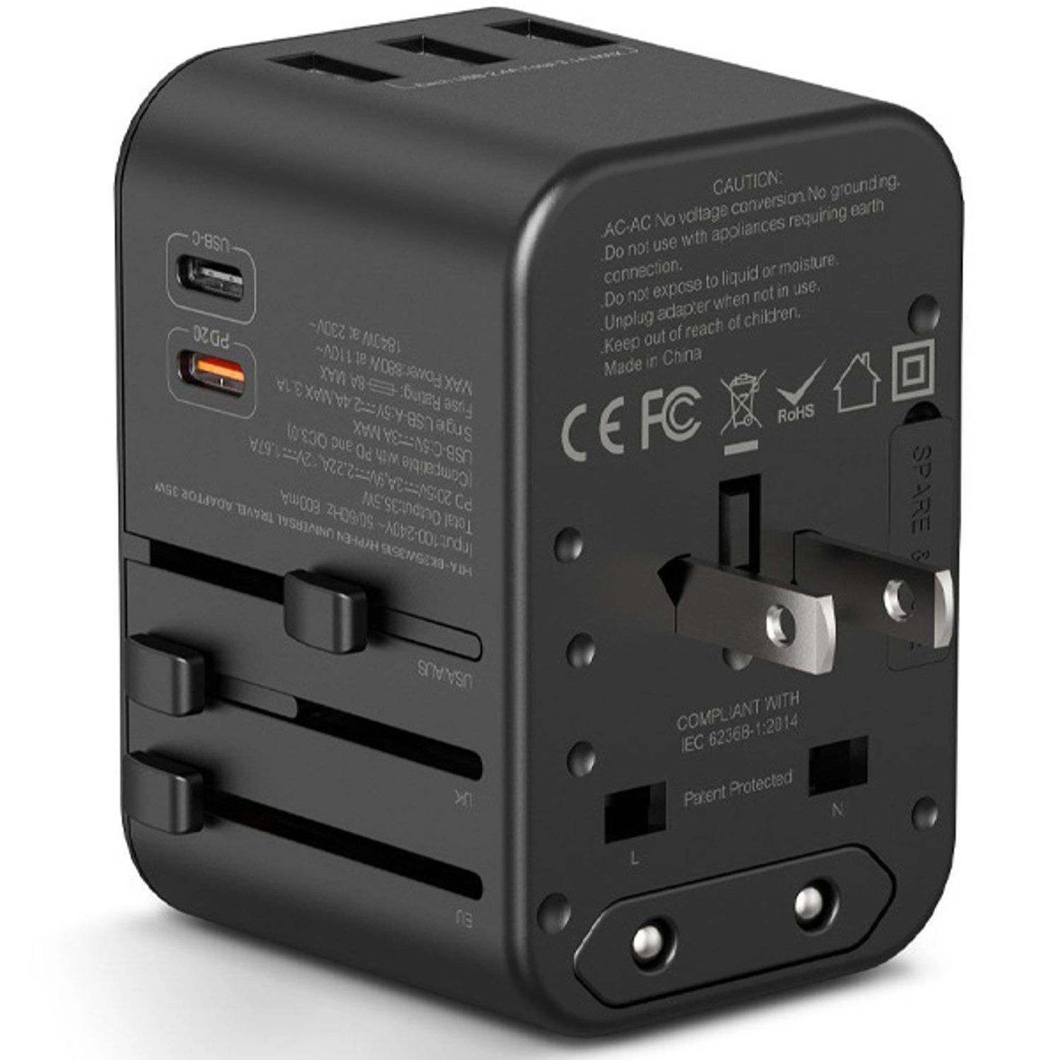 HTA-BK35W3516 - EU/UK/USA/AUS 35 Watt