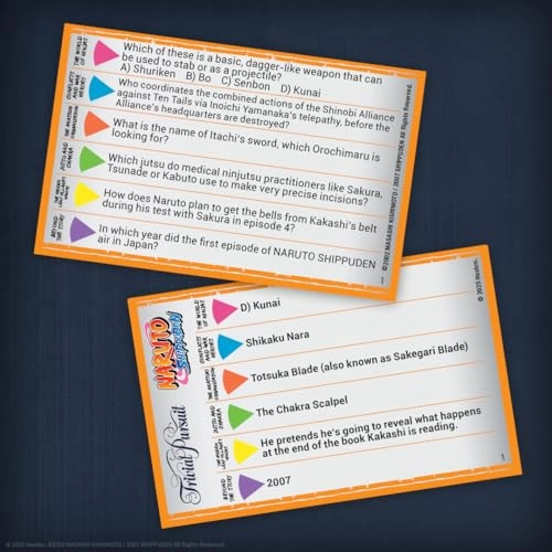 Trivial Pursuit: Naruto, Quick Play Edition