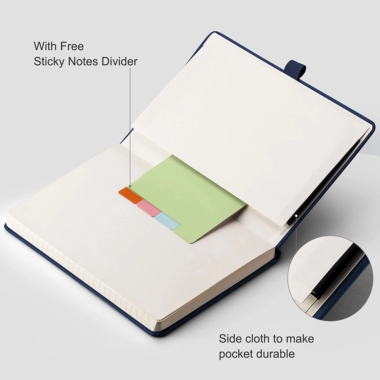 Notepad A5 Hardcover - Lined 376 Pages