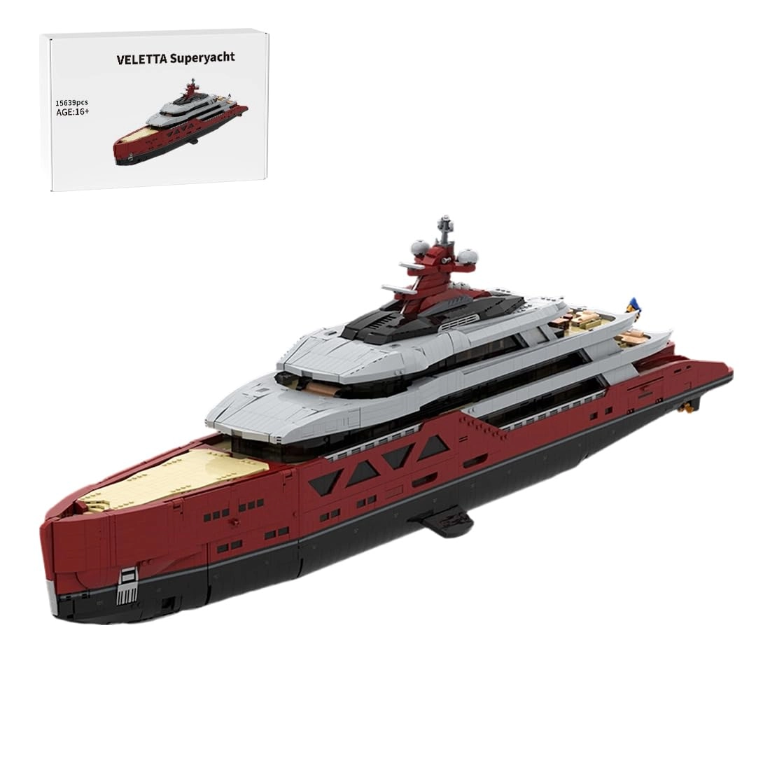 Thinkizen Luxury Yacht Kit - 15639 pcs Architecture