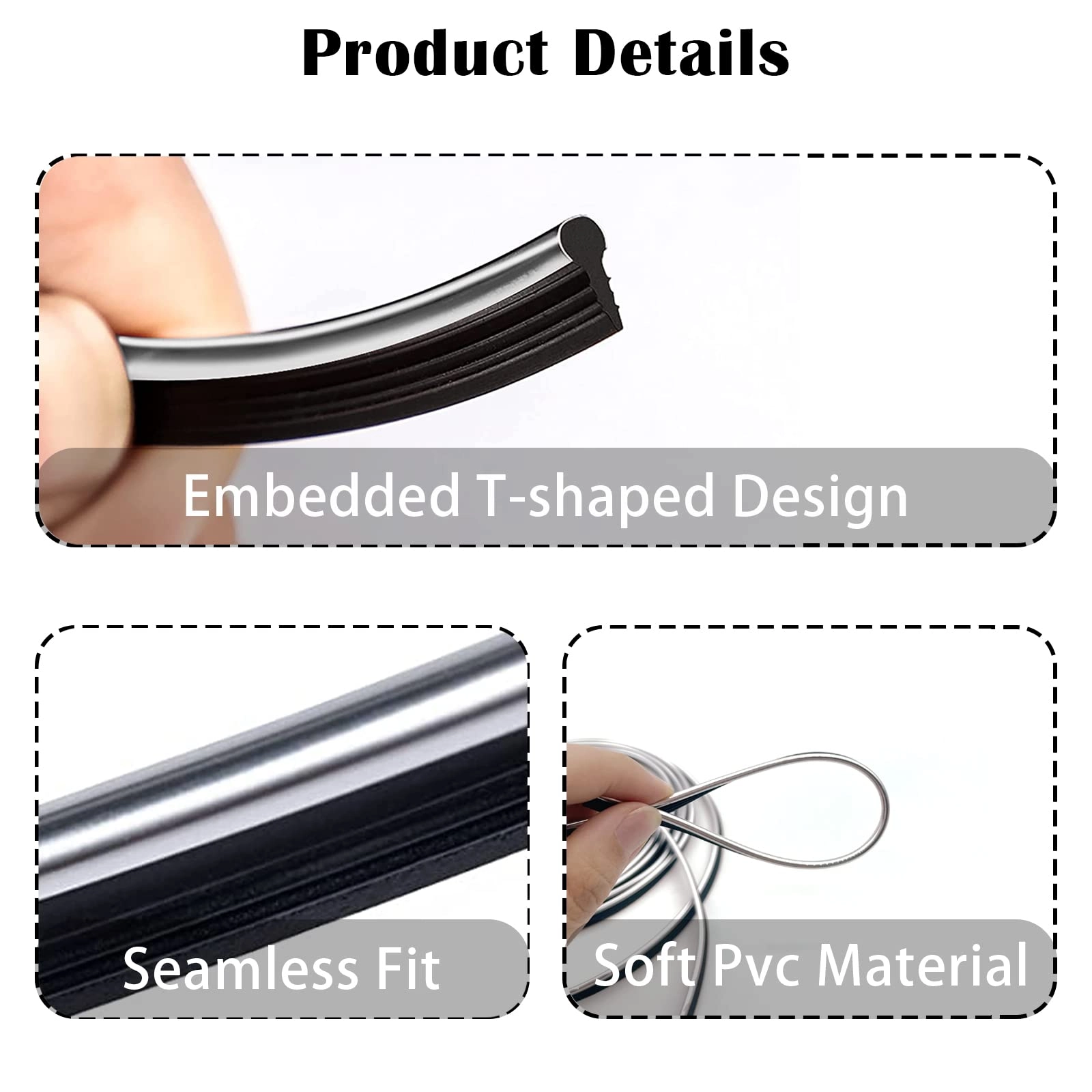 Car interior trim strip