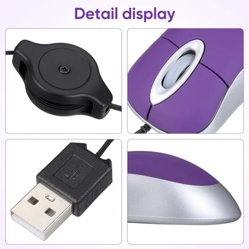 Mini Computer Rechargeable Mouse - Wi-Fi