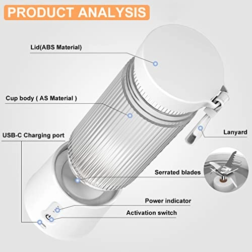 Portable Juicer Blender - 150W 450ml