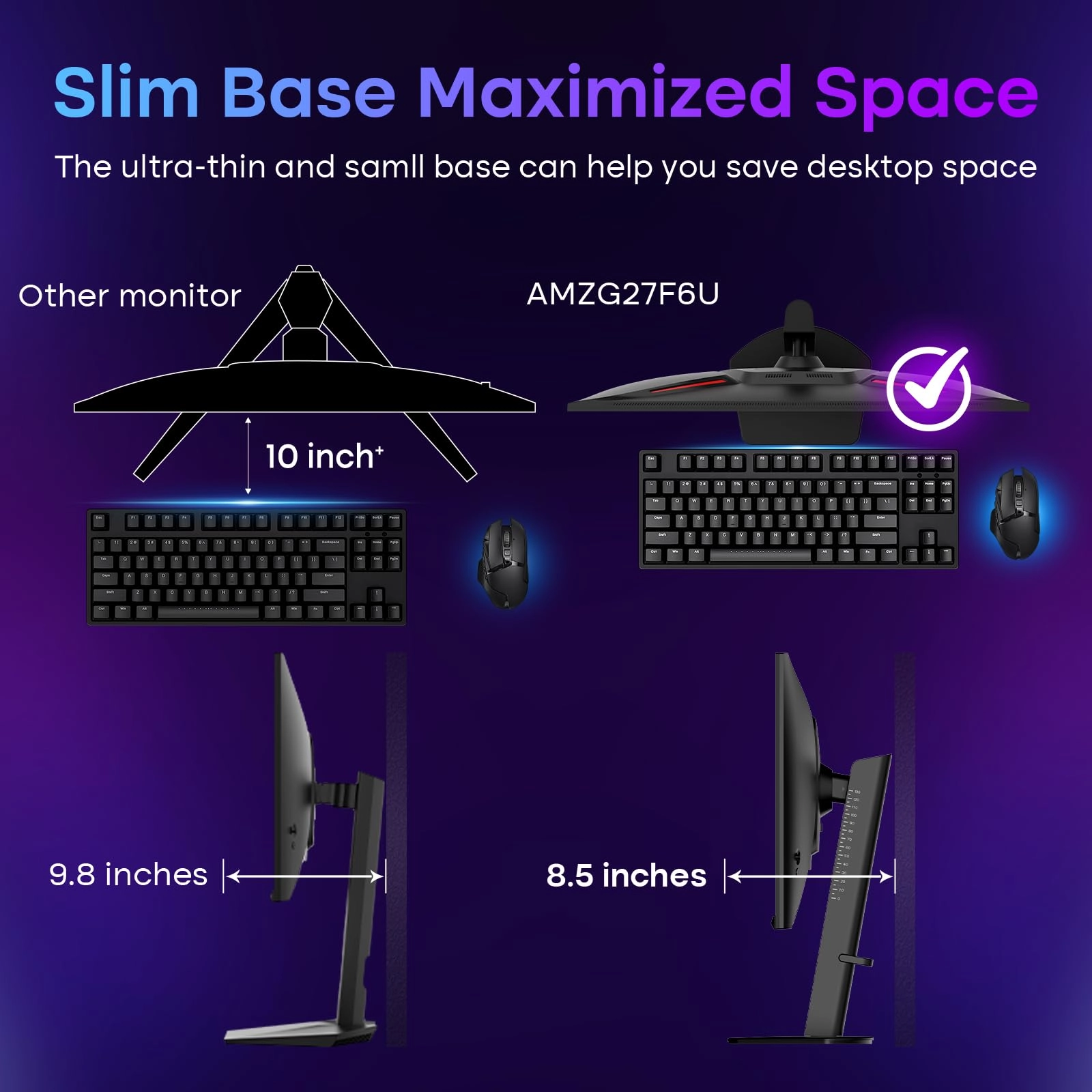AMZG27F6U - 3840x2160 27 Inches