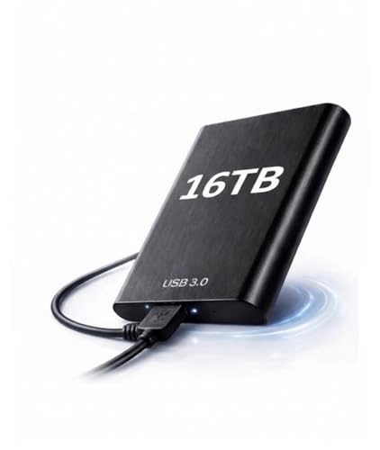 Portable External Hard Drive - 16 TB