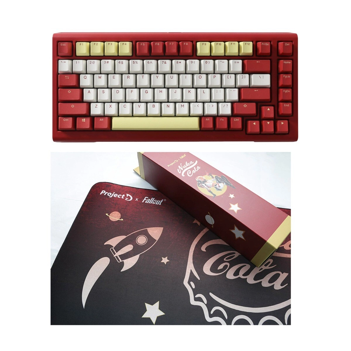 Tinker 75 + Nuka Cola Mousepad - US