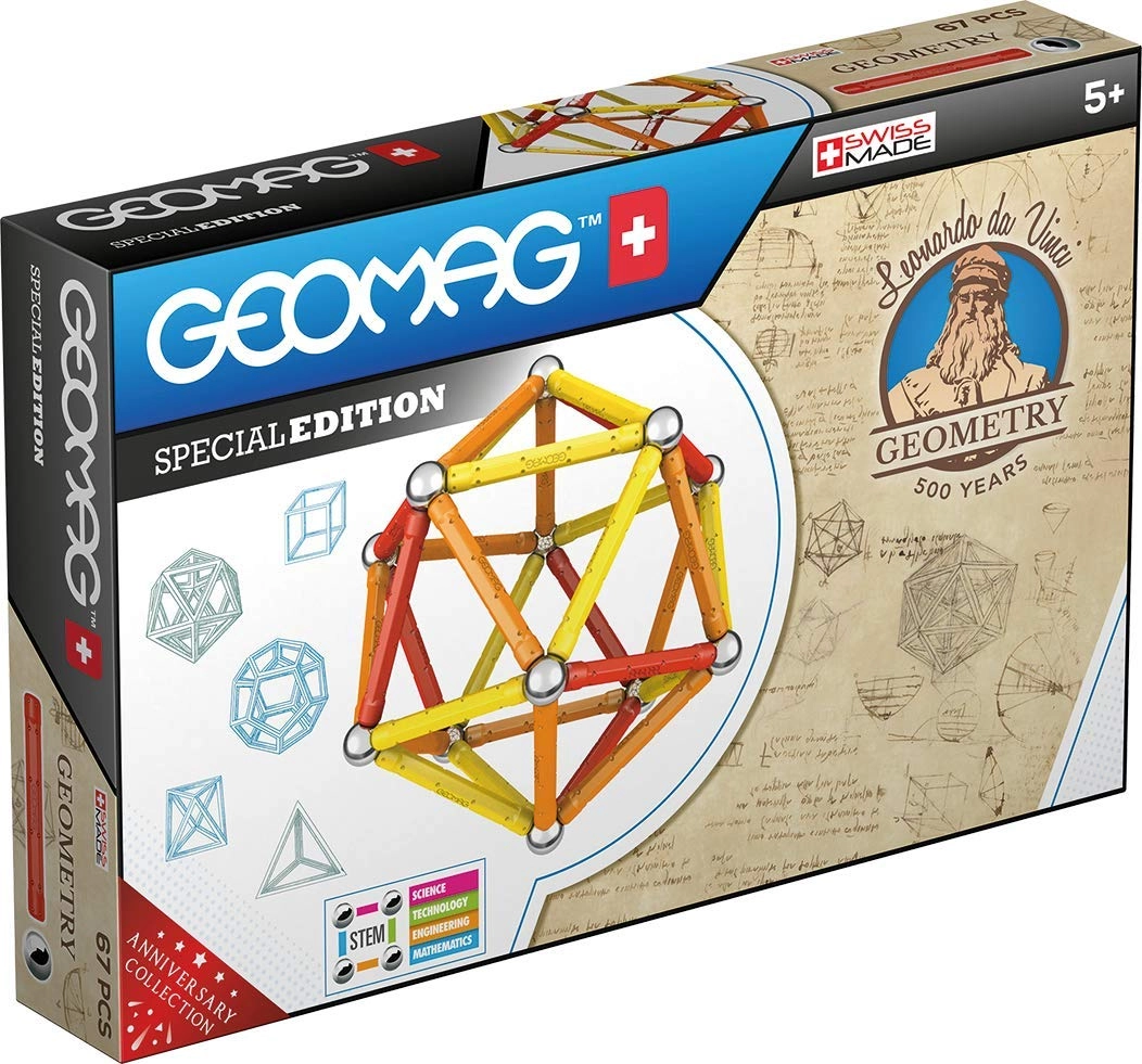 Geomag Leonardo Da Vinci Geometry - 67 pcs