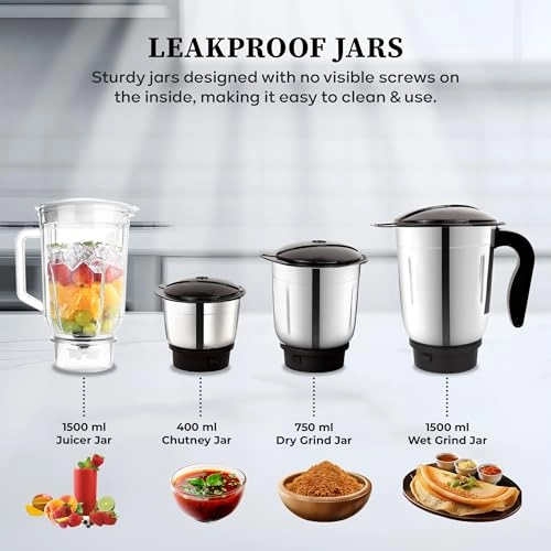 JarGenie - 1.5 Liters 750 watts