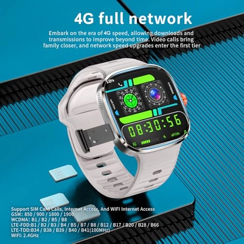 Smart Watch 48mm Material spray metal paint LTE GPS