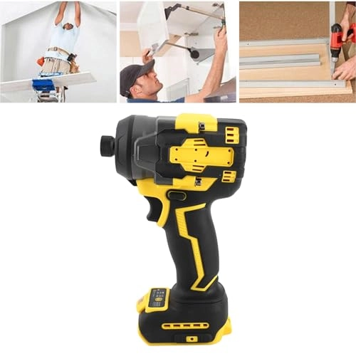 Cordless Screwdriver - 3 Gears Brushless High Speed LED Light