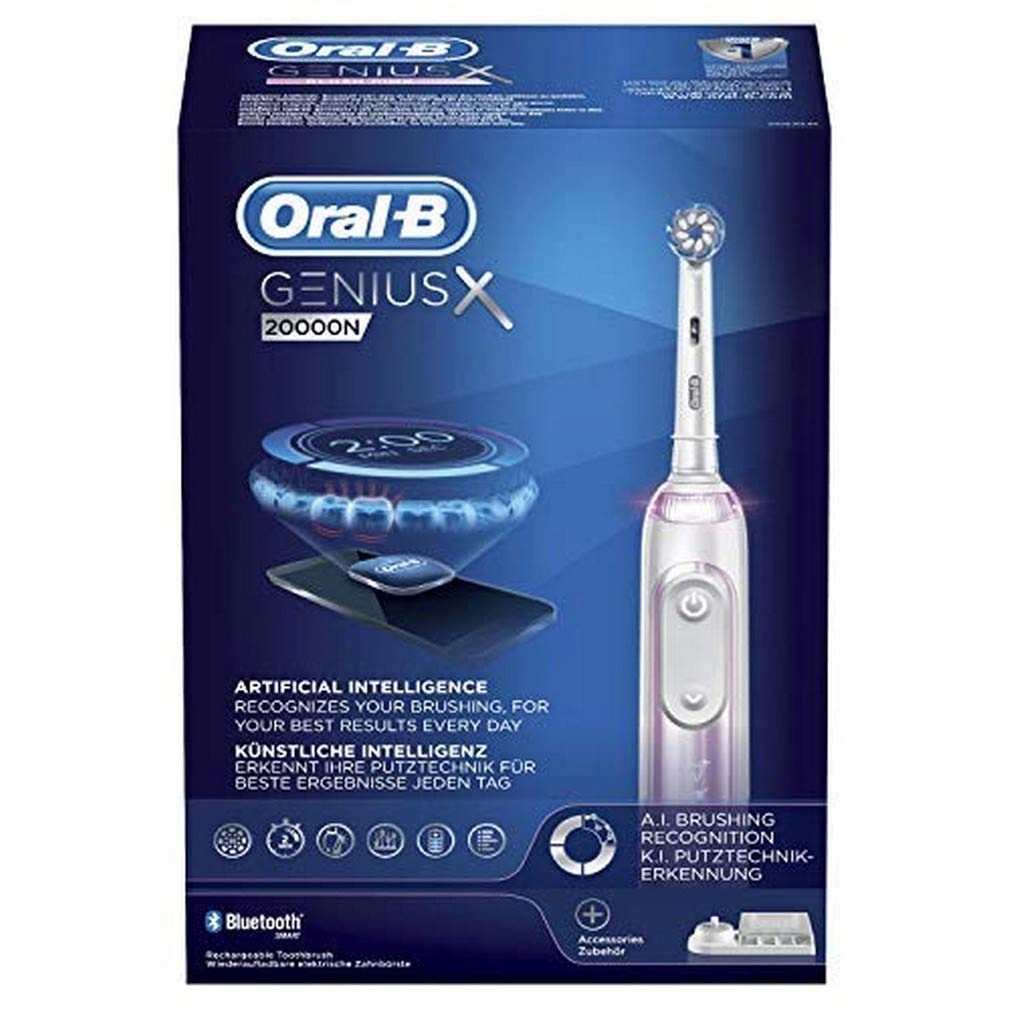 Procter & Gamble Genius X - Rechargeable Electric Toothbrush Pink 6 Modes