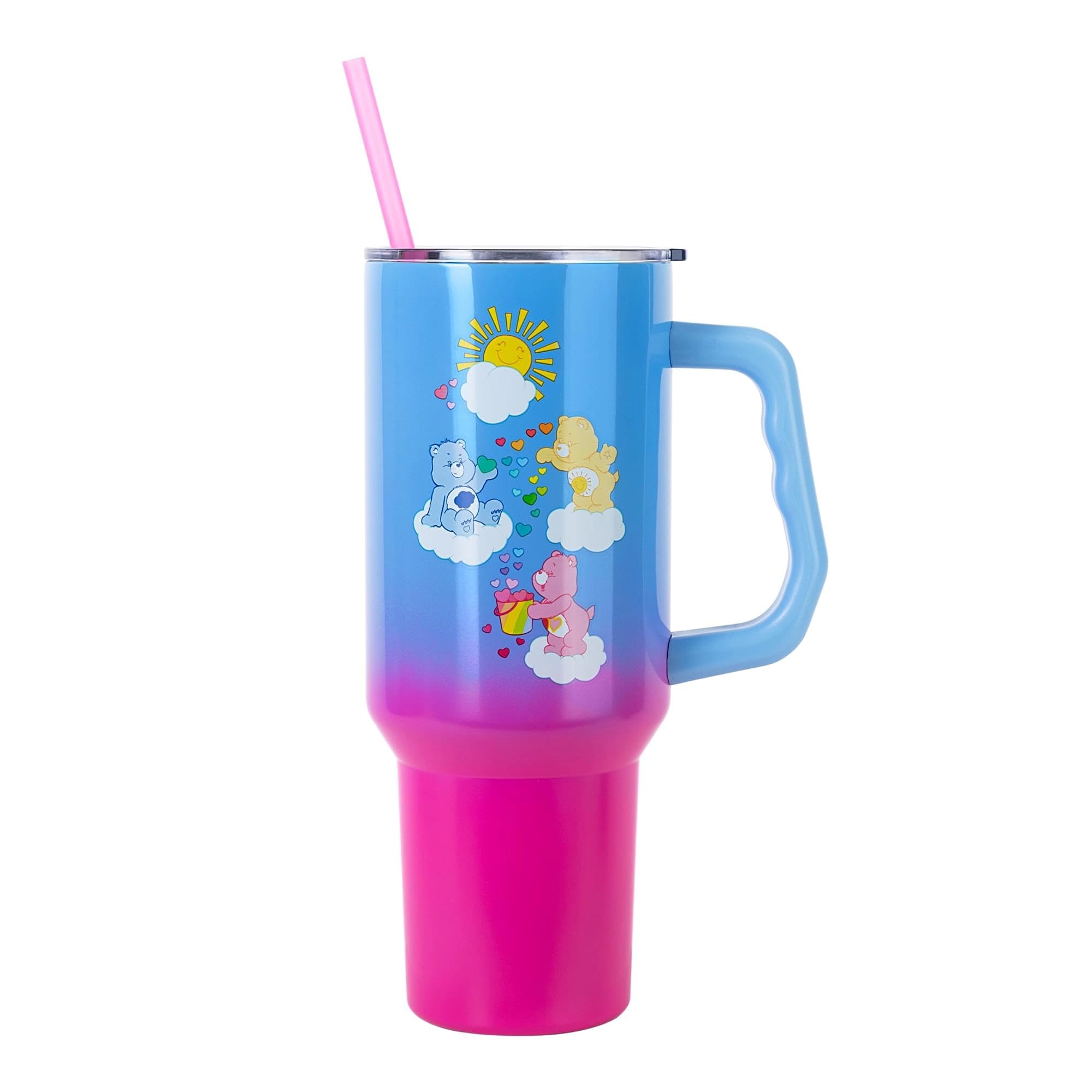 Stainless Steel Care Bears Watercolor Tumbler - 1180ml