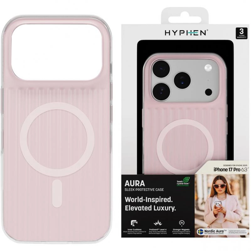 Aura Back Cover Mobile Case with MagSafe for iPhone 17 Pro Max