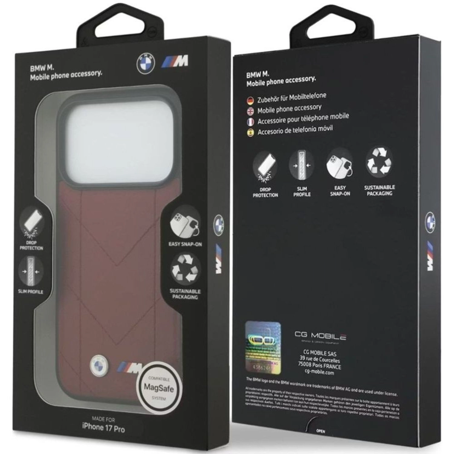 MagSafe Leather Case for iPhone 17 Pro