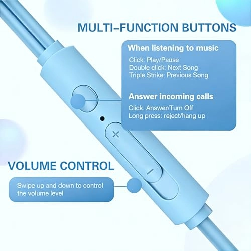 Sleeping Headphones Wired Earbud