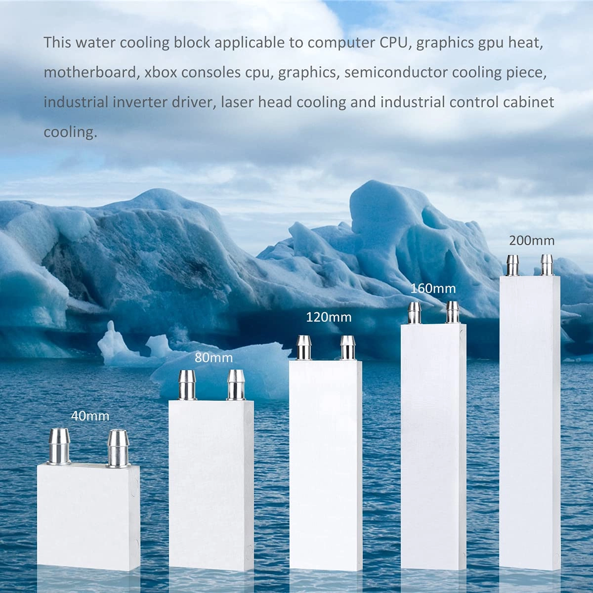 Aluminum Water Cooling Block