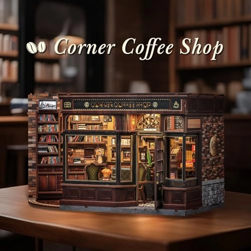 Book Nook Kit - Corner Coffee Shop