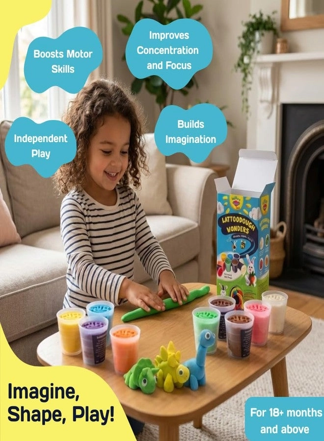 Natural Clay Dough - 8 colors