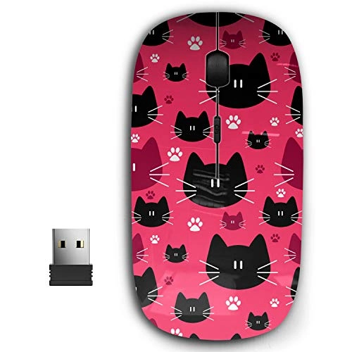 Ergonomic Portable Mouse - USB Wireless