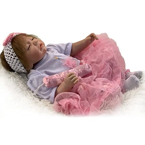 Reborn Baby Doll - 55cm 22" Vinyl Cotton Body