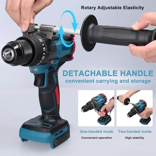 13mm Electric Cordless Drill - 150N.m 1250rmp
