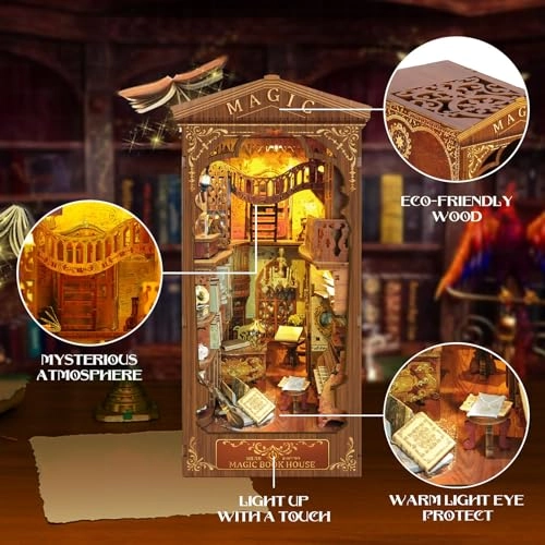 Book Nook Kit - Magic Book House