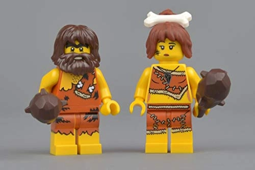 ICONIC CAVE (5004936) - Caveman and Cavewoman minifigures