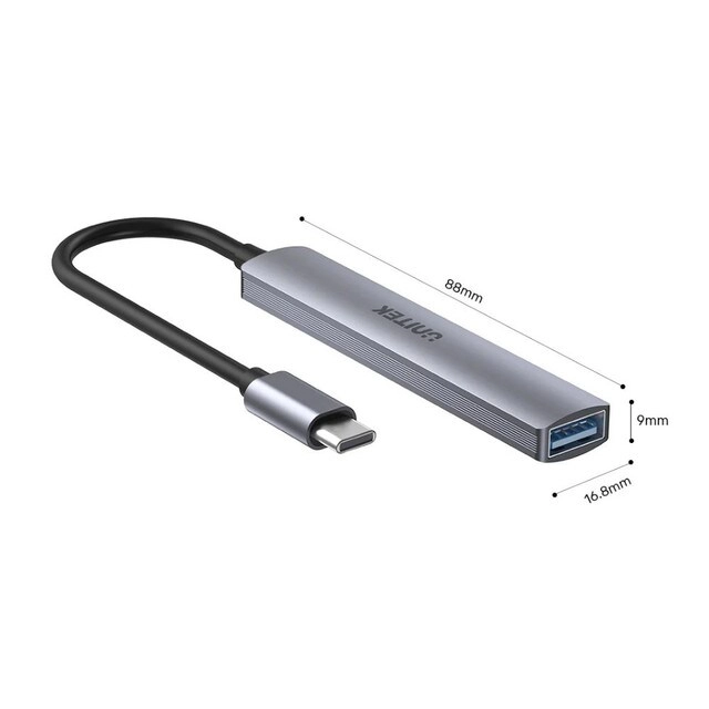4-in-1 USB-C Hub - 4K HDMI USB 3.0