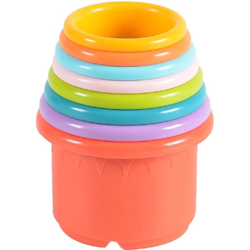 oiqio Stack Cups - Preschool Learning Activity Set 1 Year and Above