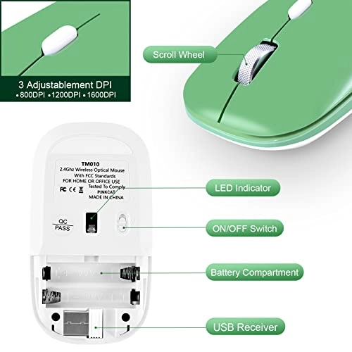 Wireless Mouse - 2.4G Wireless